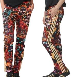RARE Adidas Originals x FARM Rio Maracatu Firebird Track Pants - Small